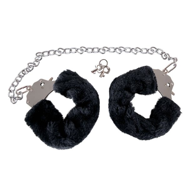 Bigger Furry Handcuffs - Hndjern med Plys