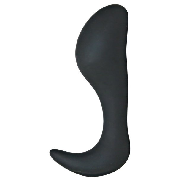 Black Velvet Silikone Anal Plug Medium