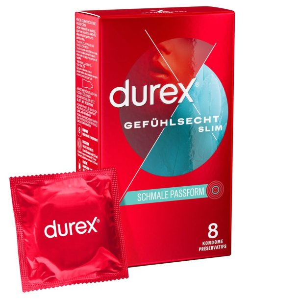 Durex Gefhlsecht Slim Slank Kondom