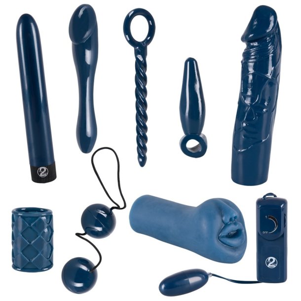 Midnight Blue Dildo og Vibrator st