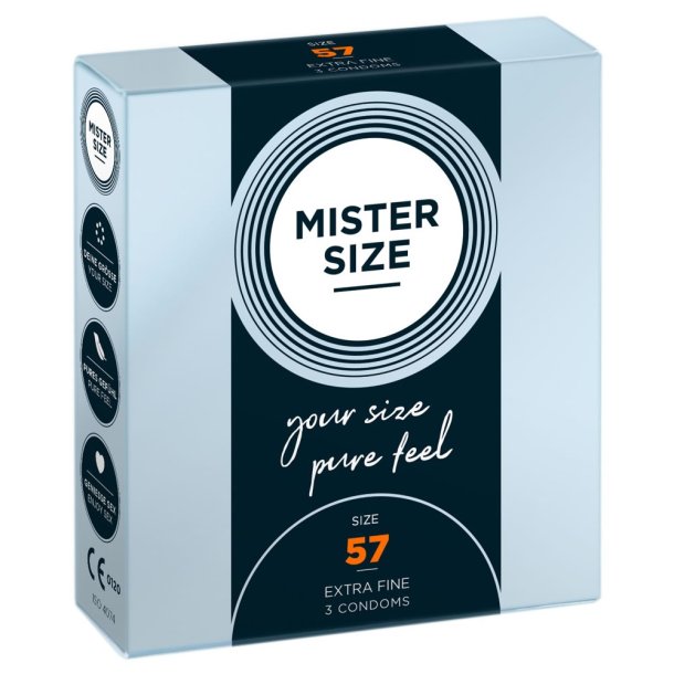 Mister Size 57 mm Medium/Large Kondomer