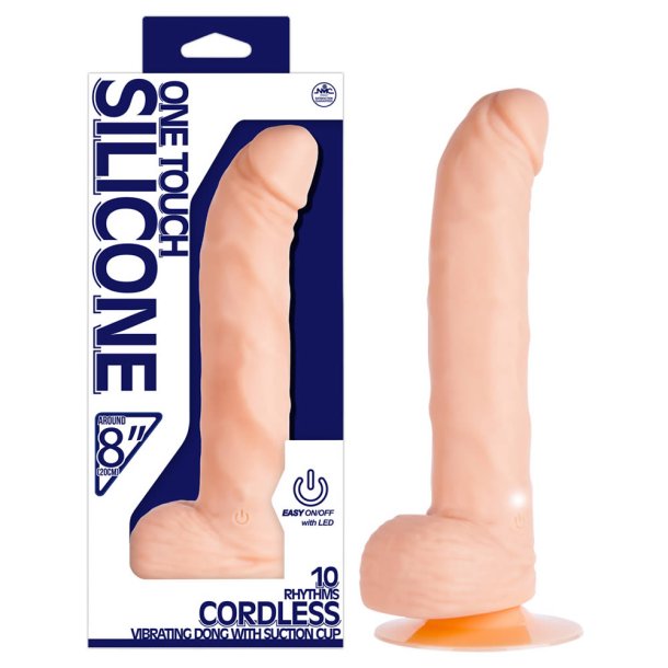 One touch silicone vibrator 8