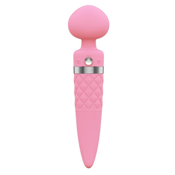  Pillow Talk Sultry Massagestav og Vibrator med Varmefunktion og Swarovski Krystal