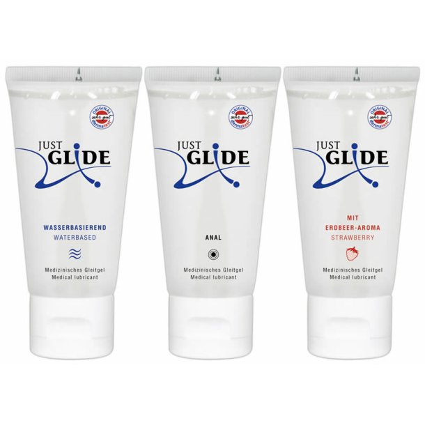 Just Glide Glidecreme Pakke med 3